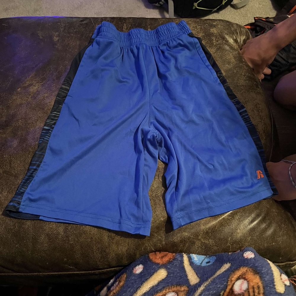 Boys blue shorts